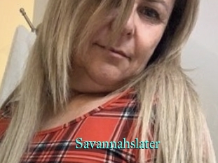 Savannahslater